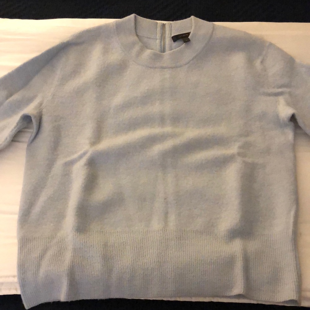 J.Crew light blue sweater